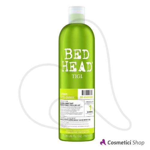 Immagine di Shampoo energizzante Urban Antidotes Re-Energize Level 1 Bed Head Tigi