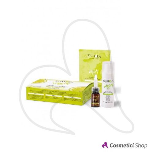 Immagine di Kit viso rivitalizzante Pura Energia SOS Stress Remedy VitaCity C+ Byotea