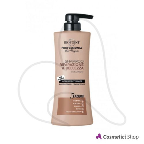 Immagine di Shampoo ristrutturante Riparazione e Bellezza Biopoint