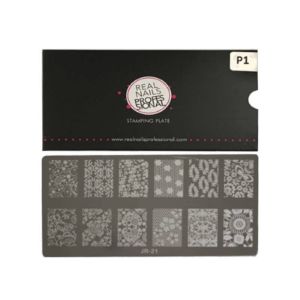 Immagine di Piastra Plate Stamping Gel Real Nails Professional